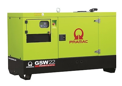 Pramac Notstromaggregat GSW 22 Yanmar 18KVA Notstromautomtik ACP mit Schallschutzhaube