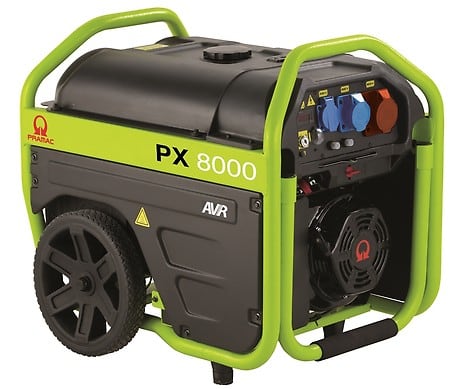 Pramac Mobiler Benzin Stromerzeuger PX8000 AVR 400V